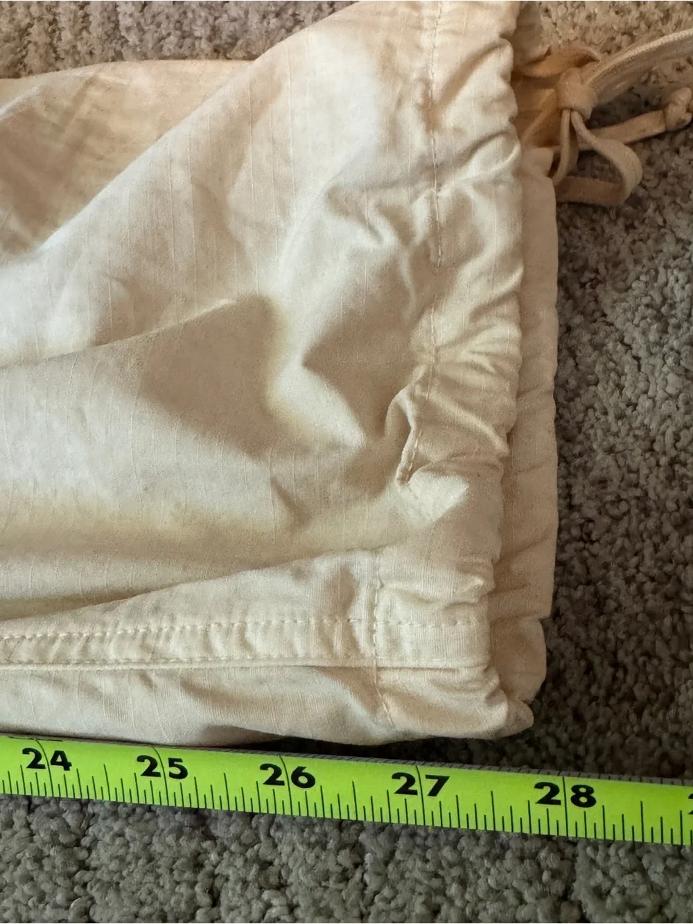 Front Street 8 NWT Ivory Beige Cargo Jogger Pants Euro Style Made in Italy Med